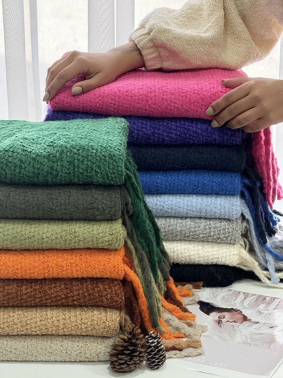 شال گردن تدی ریشه کوبایی