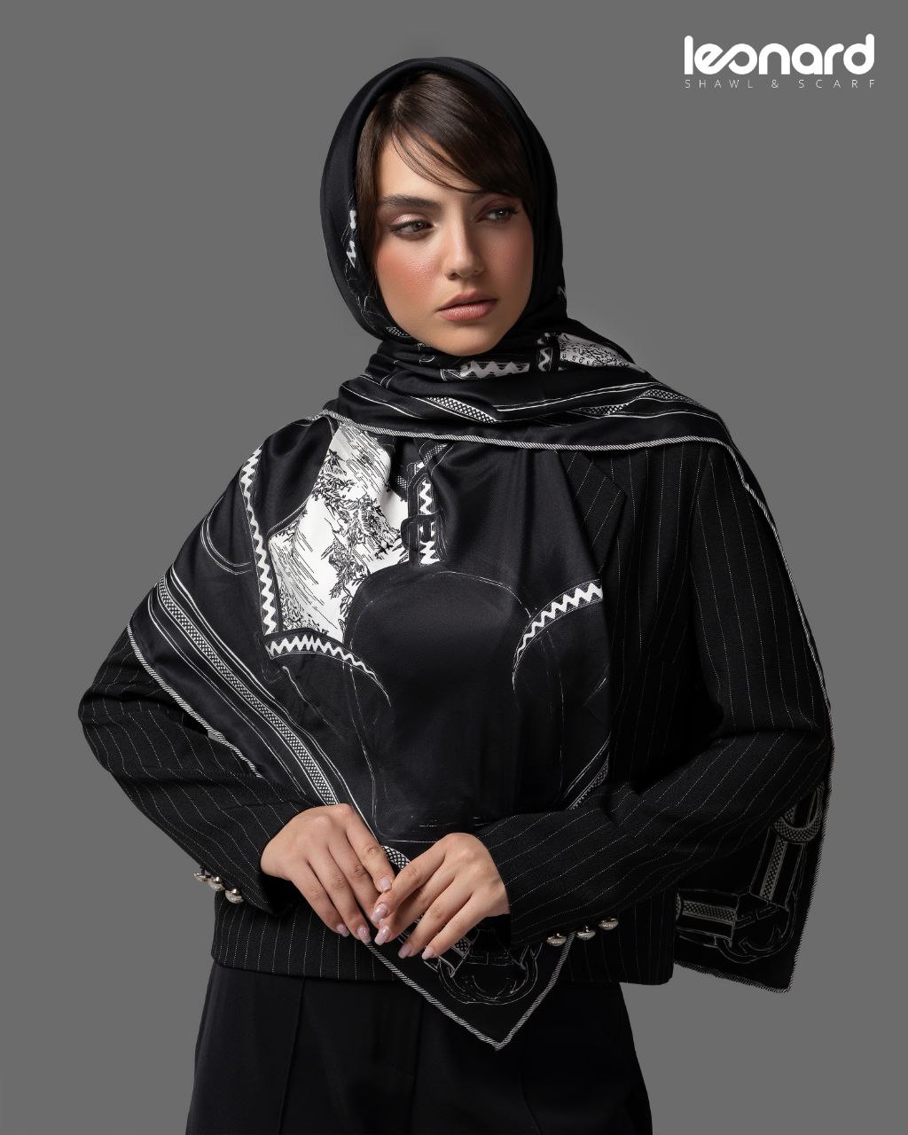 روسری ابریشم توییل